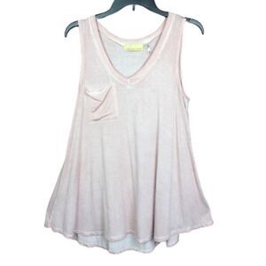 how very loved Top Tunic Pink Flare Hem Small